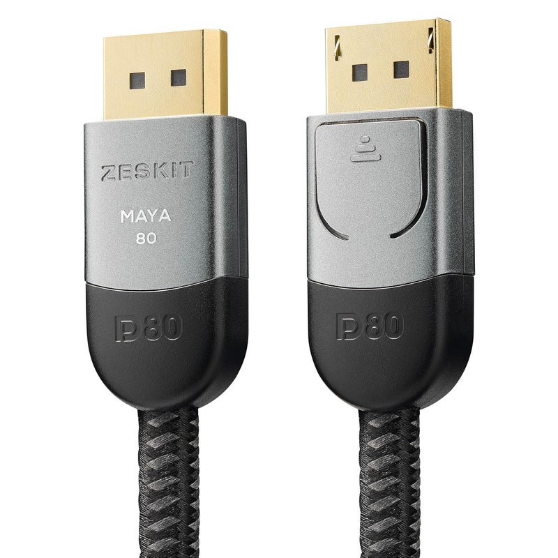 Zeskit Maya 80Gbps DisplayPort 2.1 Cable DP80 (3ft 1m) - Image 5